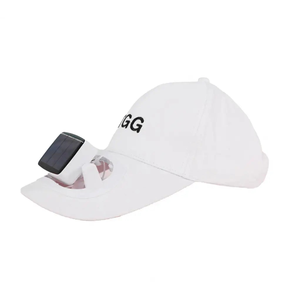 Excellent Summer Fan Hat Strong Wind Decorative Men Fan Cap Five Soft Blade Camping Fan Sunhat