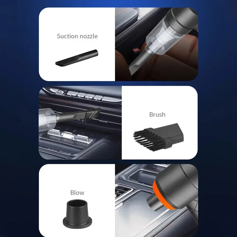 2028 Portable Small Vacuum Cleaner For Multi Purpose Vehicles Small Household Pump Handheld Car Vacuum Cleaner