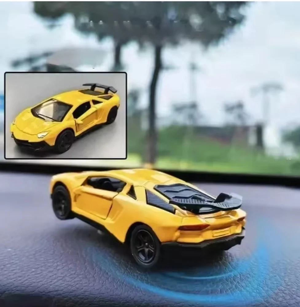 Car Individuality Center Console Decoration Sports Car Drift Rotating Car Decor Auto DashboardTurning Racing Model Decoration