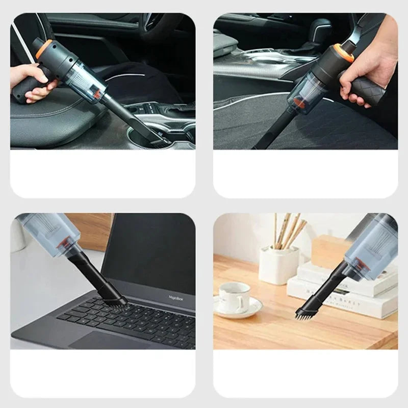 2028 Portable Small Vacuum Cleaner For Multi Purpose Vehicles Small Household Pump Handheld Car Vacuum Cleaner
