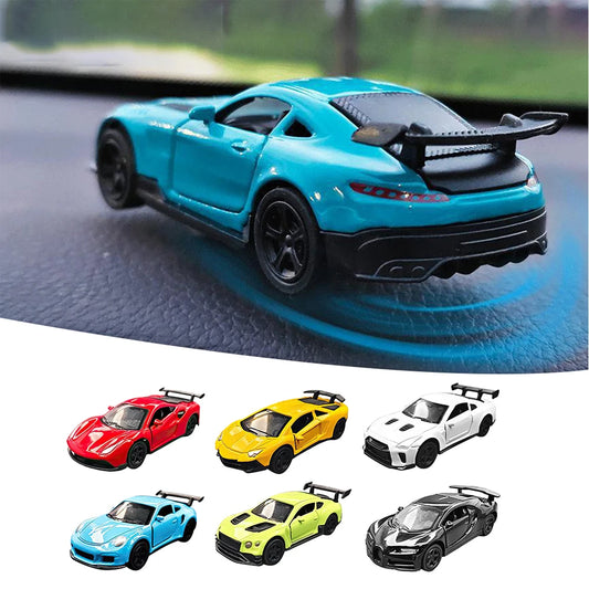 Car Individuality Center Console Decoration Sports Car Drift Rotating Car Decor Auto DashboardTurning Racing Model Decoration