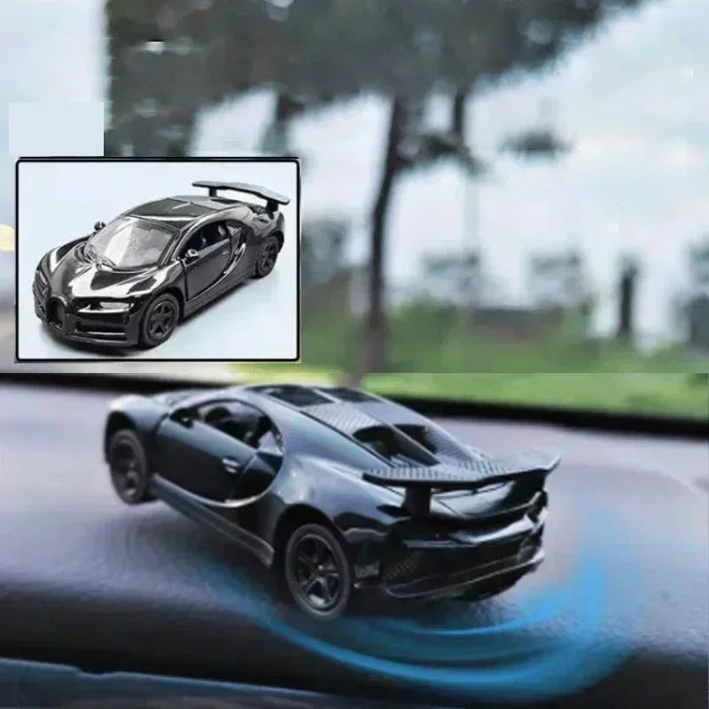 Car Individuality Center Console Decoration Sports Car Drift Rotating Car Decor Auto DashboardTurning Racing Model Decoration